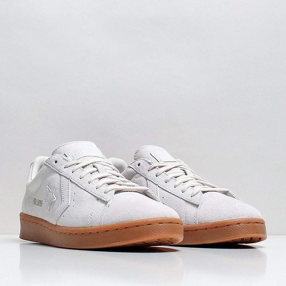 New Converse Pro Leather Ox Pale Putty/Gum - Picture 9 of 10